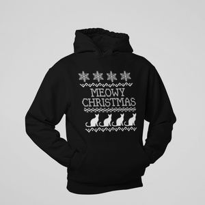 Meowy Christmas Hoodie